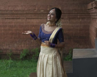 midi and top dress kerala style