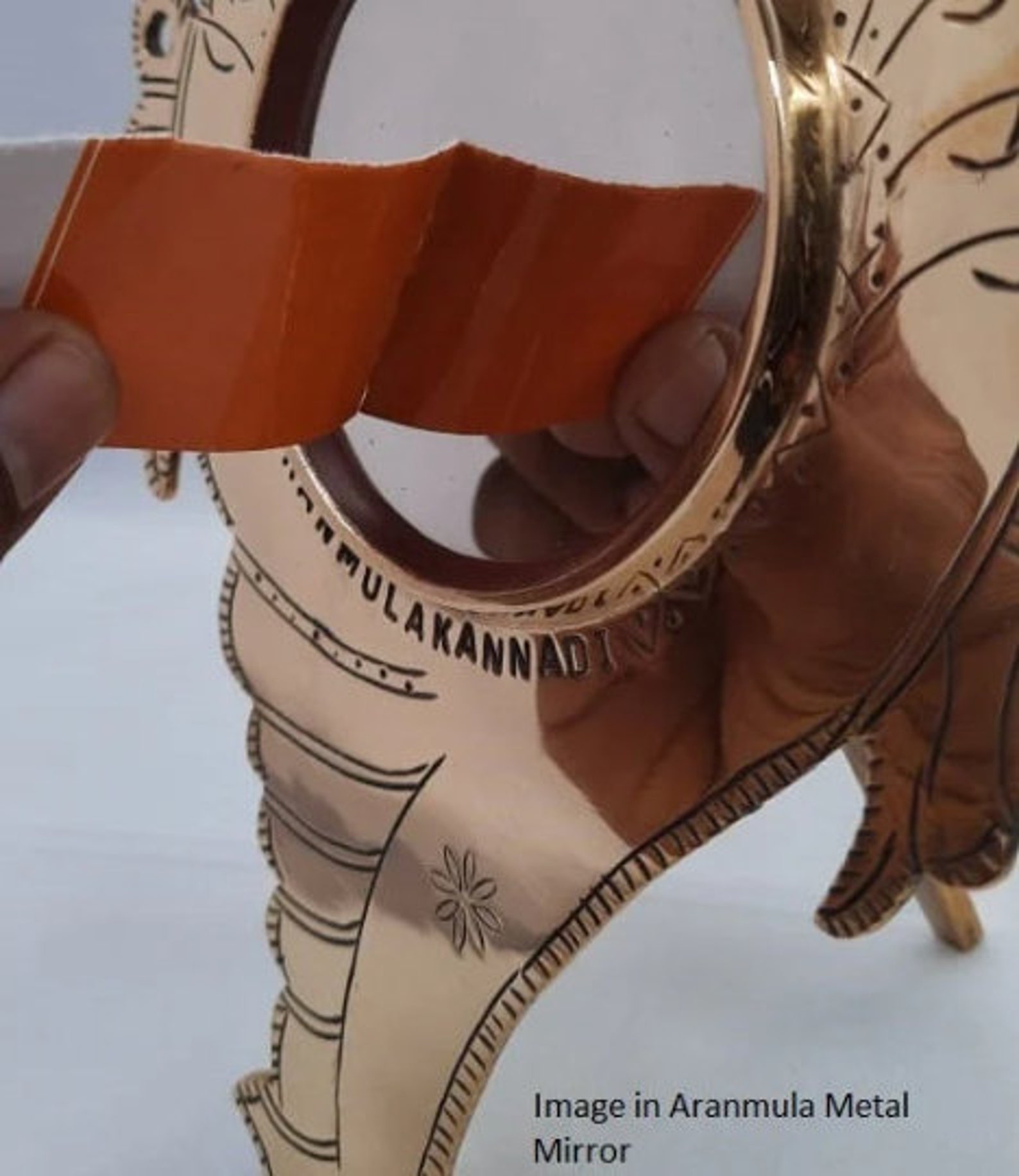 Original Aranmula Mirror/ Aaranmula Kannadi Handmade /valkannadi With ...