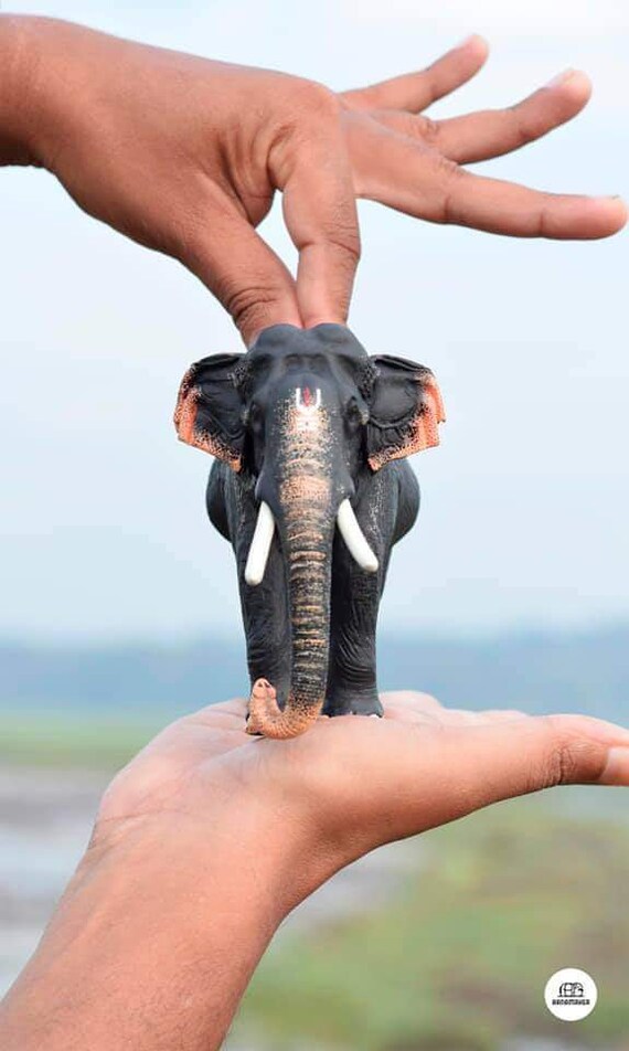 Indian Elephant Miniature - Home, Hotel, Restaurant, Shop, Hotel