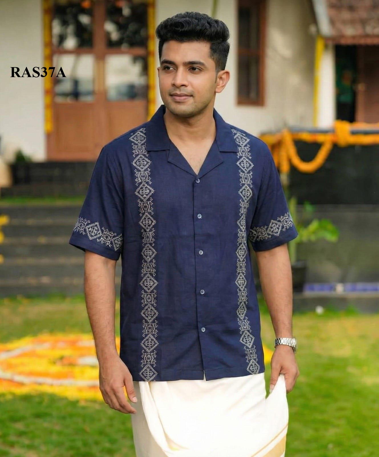 kerala party wear dress for men WATERMELON SANGIT KERALA PATTERNS MEN KURTA WITH VESTI WHOLESALE ONLINE