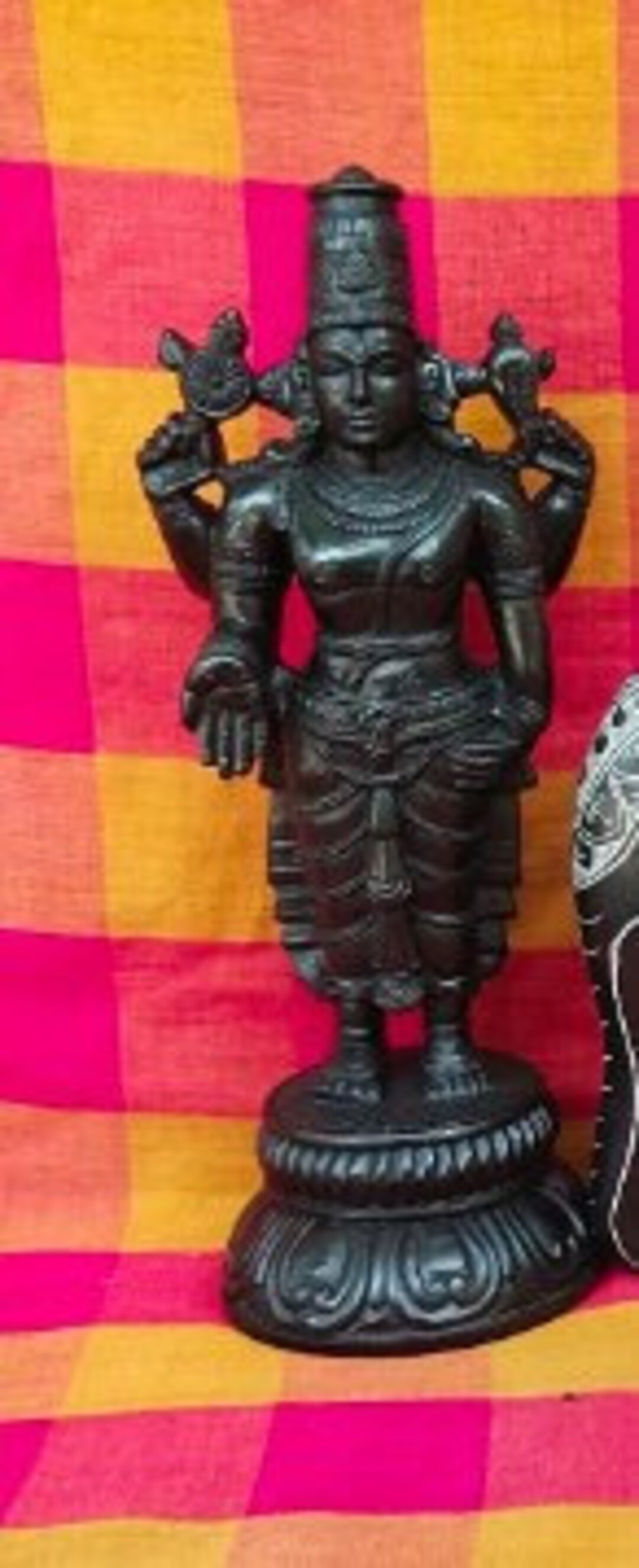 Balaji Stone Statue /tirupati Venkateshwar/ Standing Vishnu/hindu God