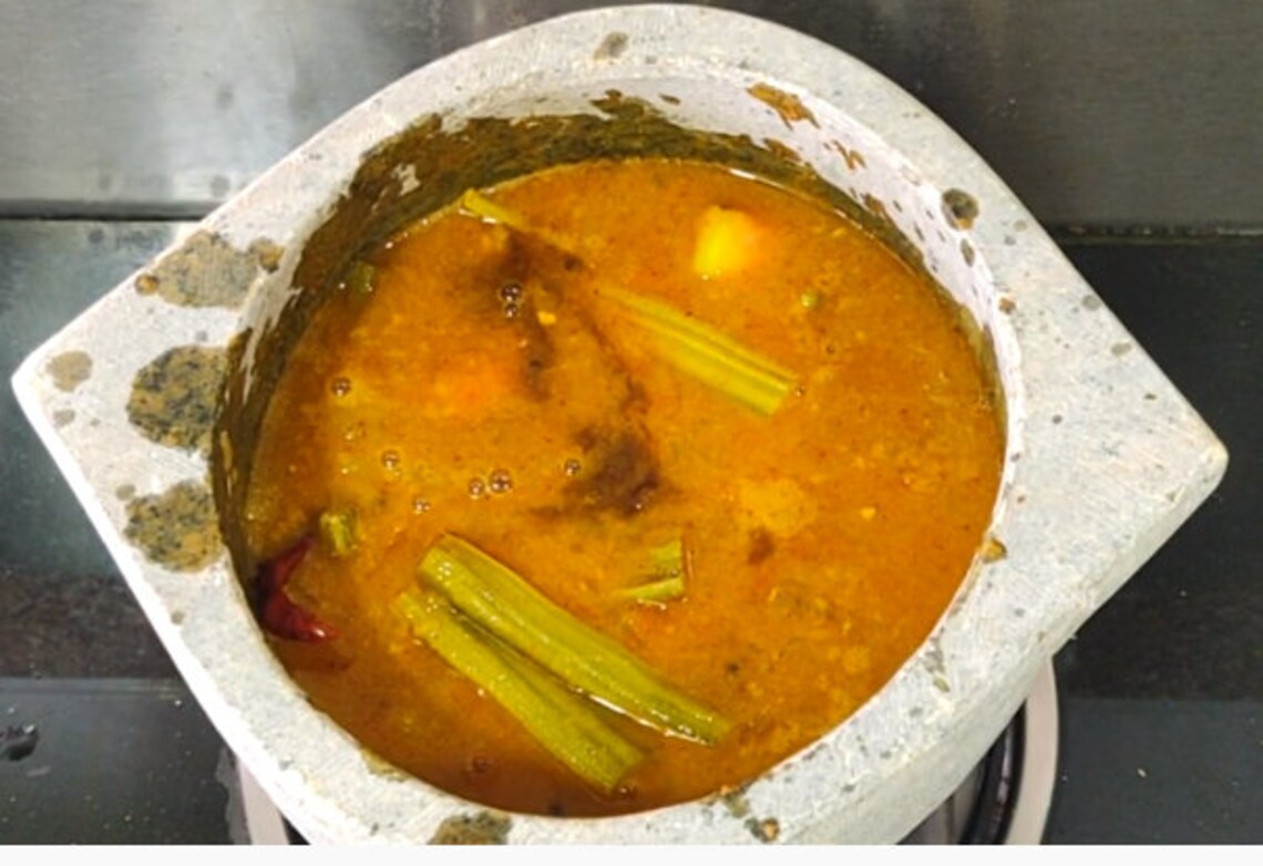 Pre Seasoned Soapstone Kalchattitraditional Cookware Tamil Etsy