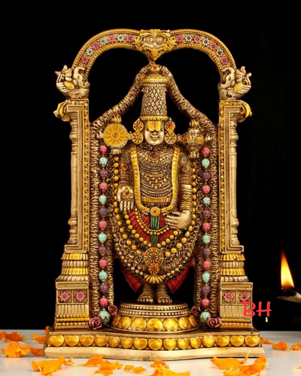Tirupati Balaji Fine Metal Resin With Metal Finishing 8 - Etsy