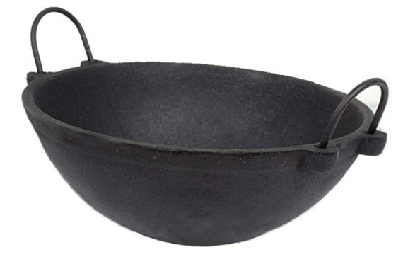 Preseasoned Cast Iron Kadai Cheenachatticast Iron -  Denmark