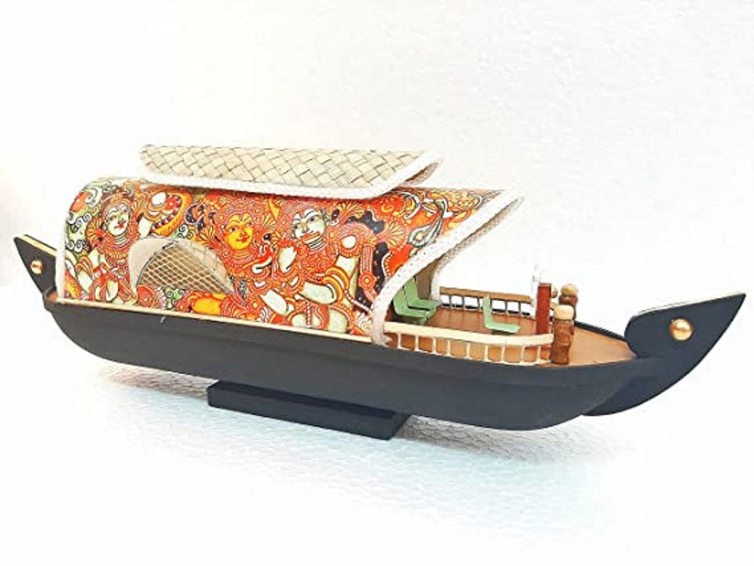 Kerala Traditional Houseboat Model Best Gift for Etsy