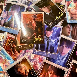Tarjeta fotográfica Love and Deepspace / Impresiones de personajes personalizables LADS