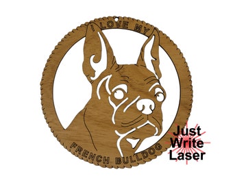 Dog Ornament - French Bulldog