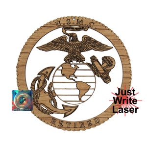 Ornamento ritirato USMC con licenza