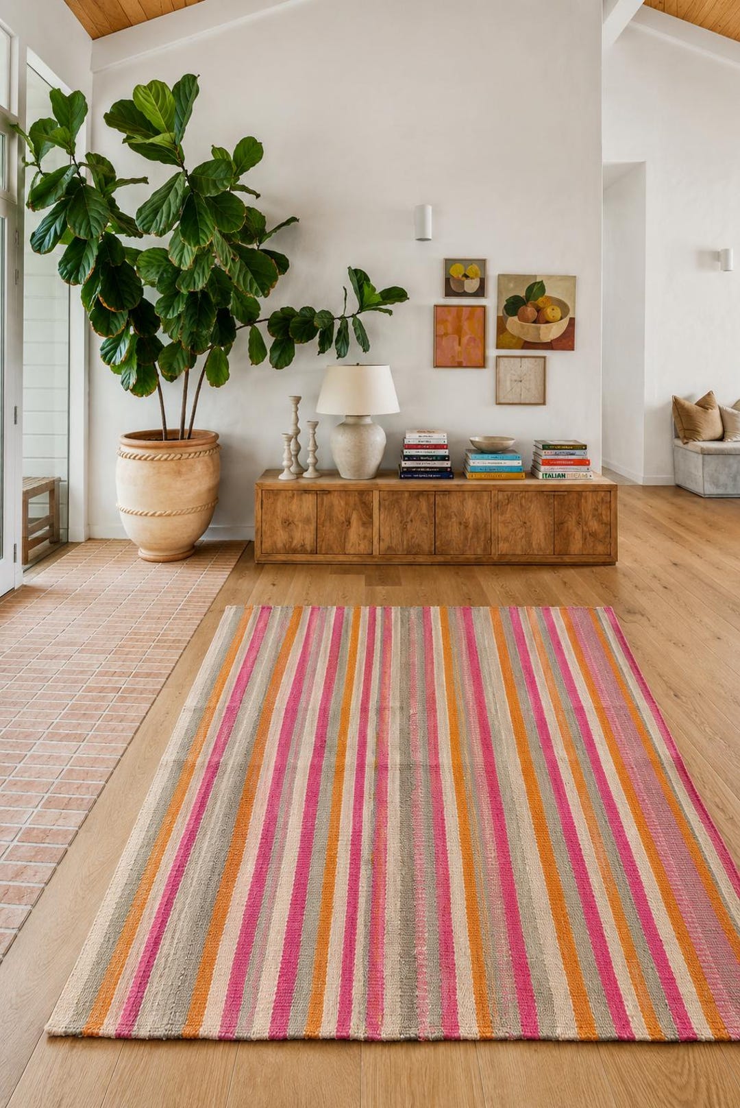 Caliban Rugs Colorful Peruvian Rug •5'0