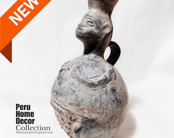 Peruvian Archaeological Treasures • Inka Culture • Antique Ornament • Incan Ceramics • Moche Pottery