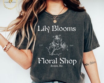 Lily Bloom's Floral Shop Sweatshirt, Lily Blooms Flower, It Ends With Us Shirt, Colleen Hoover, Lily Bloom, It Starts With Us,Bookish