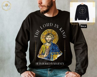 Orthodox Sweatshirt Christian Apparel Christian Sweatshirt Faith Based Jesus Shirt Christian Manifest Bible Alt Hoodie Alt Clothing Catholic