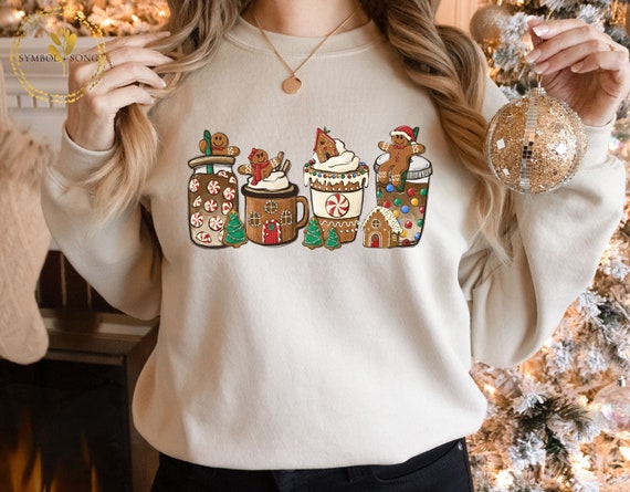 Gingerbread cookie sweater cheap