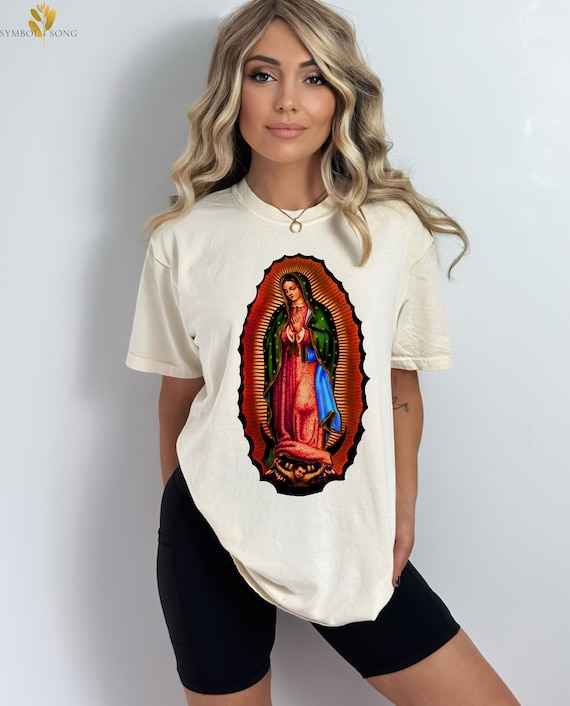 Virgin Mary Shirt, Mother Mary Shirt, Our Lady Of Guadalupe Shirt, Religious Shirt, Guadalupe Shirt, Latina Shirt, Christian Shirt, Abuela