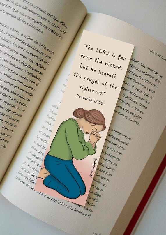Bookmark bible verses  Hand-illustrated