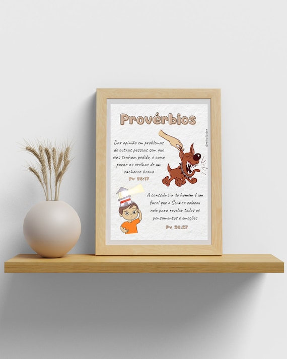 Proverbios- Drawn proverbs - verso bible