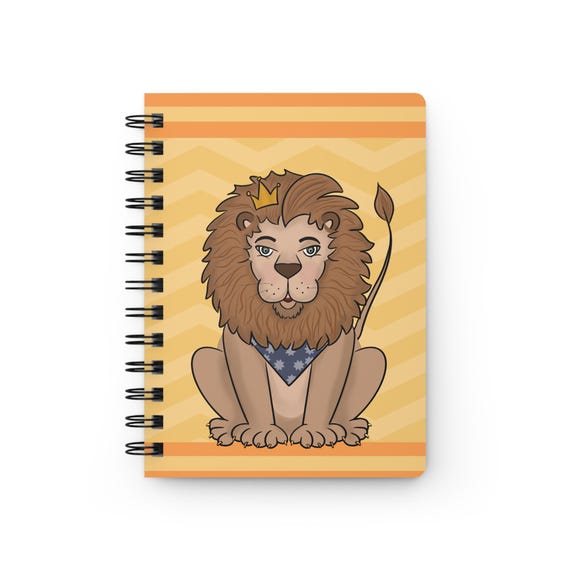 Royal Lion Spiral Bound Journal