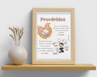 Provérbios para impressão- Proverbs for printing
