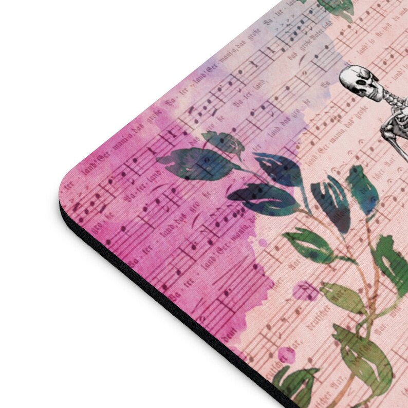 Goth Mouse Pad Cute Mouse Pad Cute Desk Pad Floral Mouse Etsy