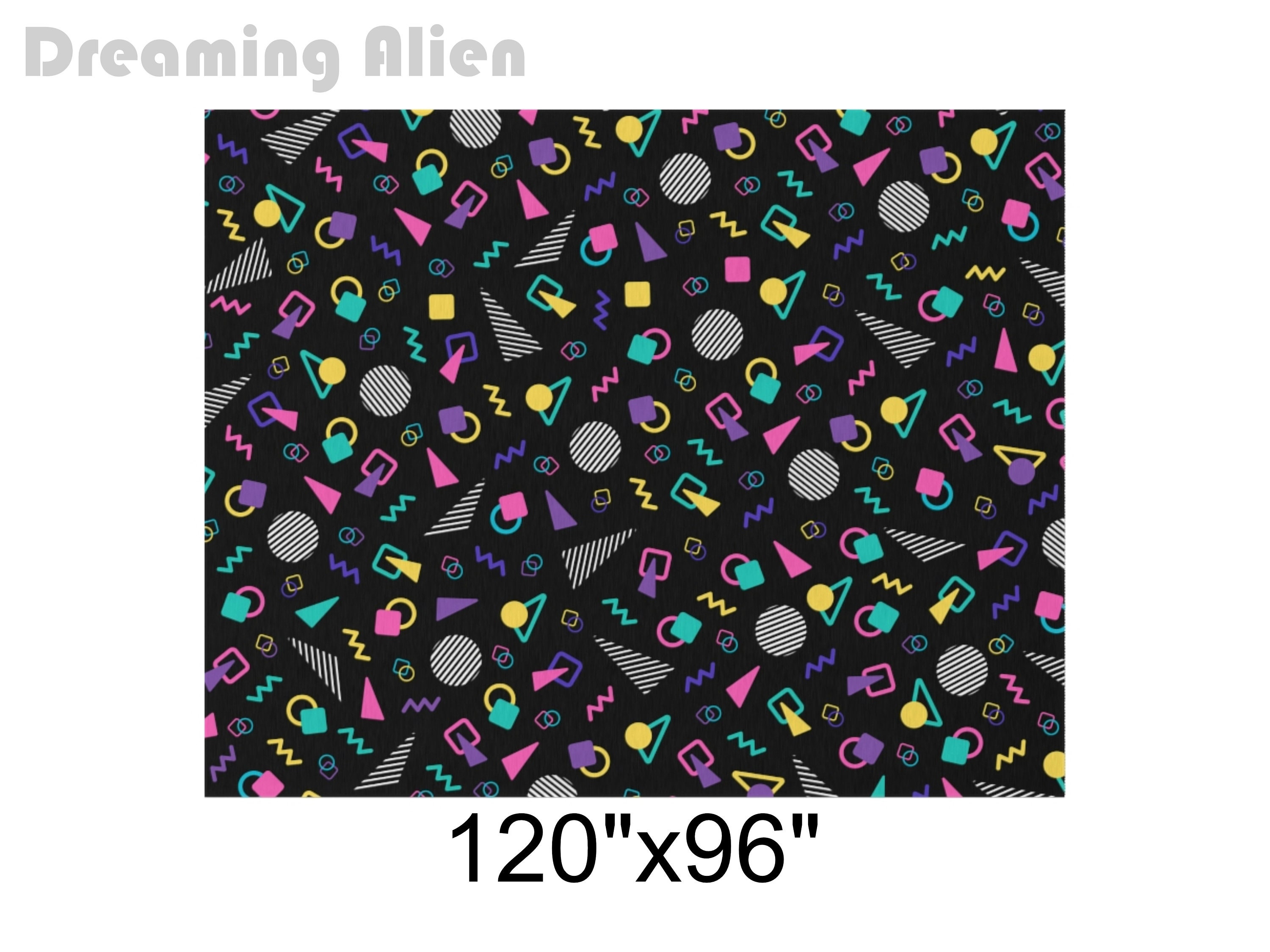 Retro Arcade Carpet, Indoor Outdoor, Memphis Design Area Rug, 80s 90s ...