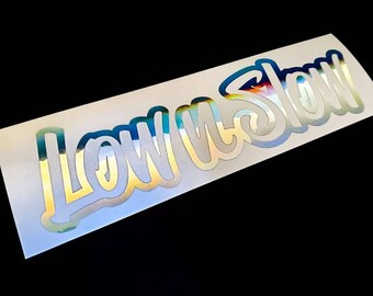 Low And Slow Sticker Etsy Low And Slow Sticker Etsy