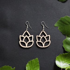 Beer Earrings HOPS