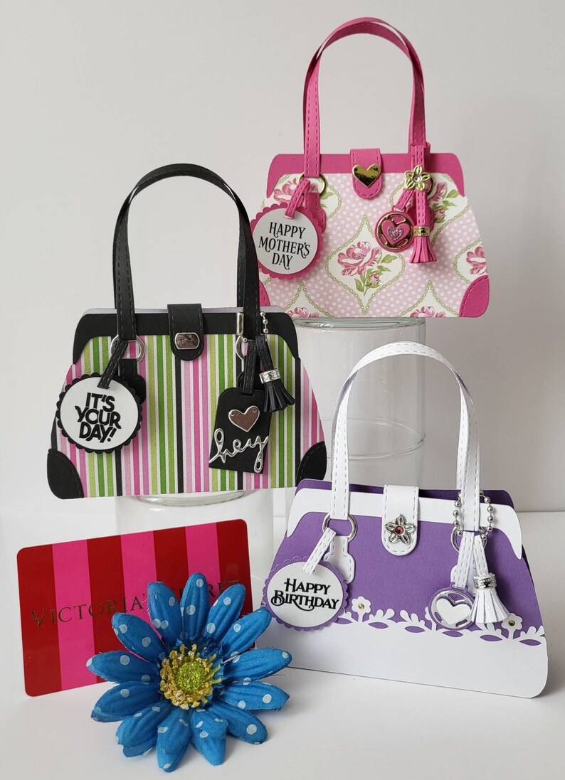 Handmade Paper Purse Gift Bag/gift Card Holders. Birthday Etsy