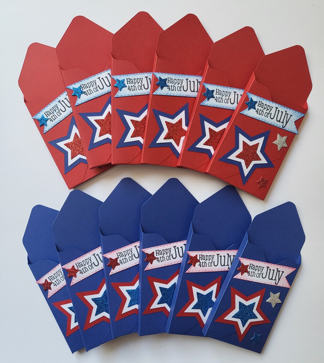 4th of July Snack Size Candy Bar Holders, Treat Holders, Party Favor Etsy