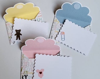 Baby Gift card holder, Baby shower gift card holder, Money holder.
