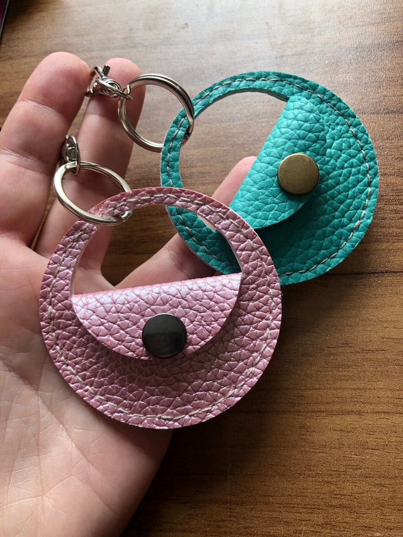 Handmade Key Fob Mini Purse Coin Holder Keychain Keyring Etsy