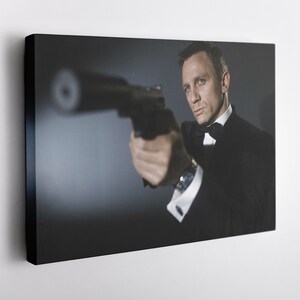 James Bond Poster Daniel Craig Canvas Wall Art Home Decor - Etsy