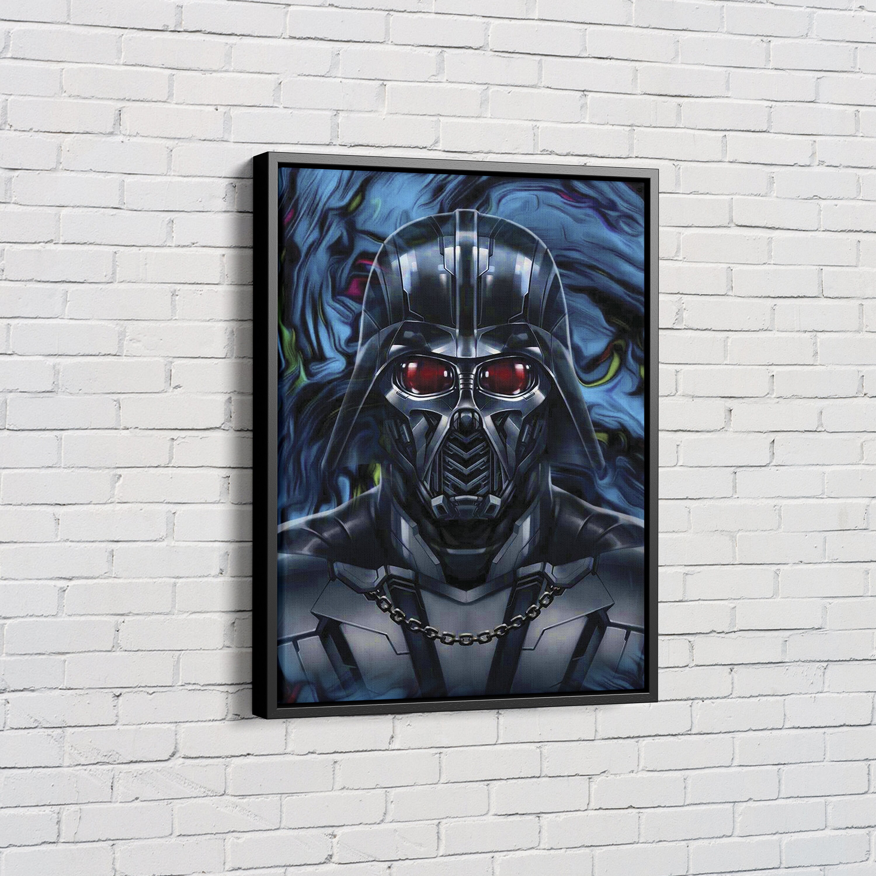 Darth Vader Art Poster Starwars Canvas Wall Art Home Decor Etsy Australia