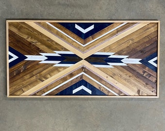 Geometric Wood Art