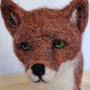 Needle Felted Red Fox - Ready To Ship. Realistic Animal Toy. Wild Animals. Fairy Tales. Gift For Kids