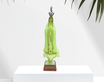 Our Lady of Fatima Virgin Mary Phosphorescent Lighting Statue