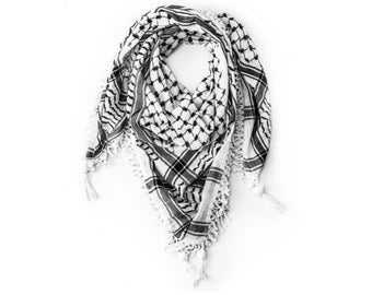 Palestinian Keffiyeh Original Handmade In Palestine Traditional Head Scarf