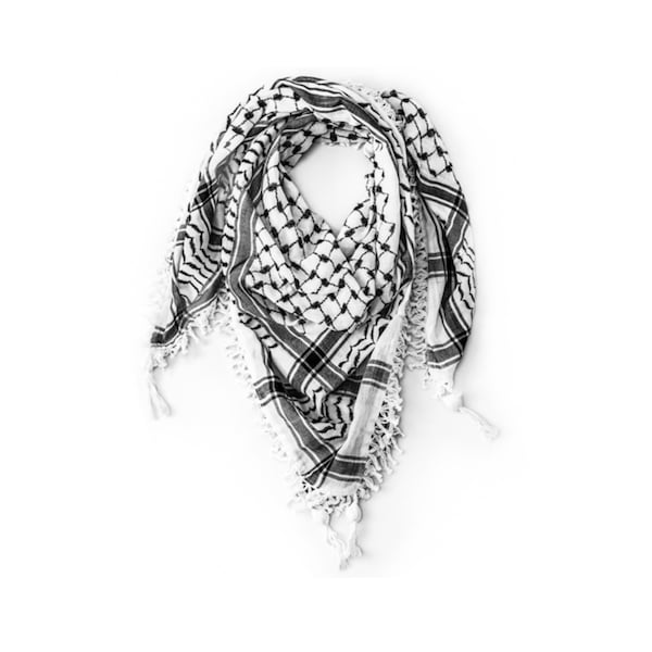 Palestinian Keffiyeh Original Handmade In Palestine Traditional Head Scarf