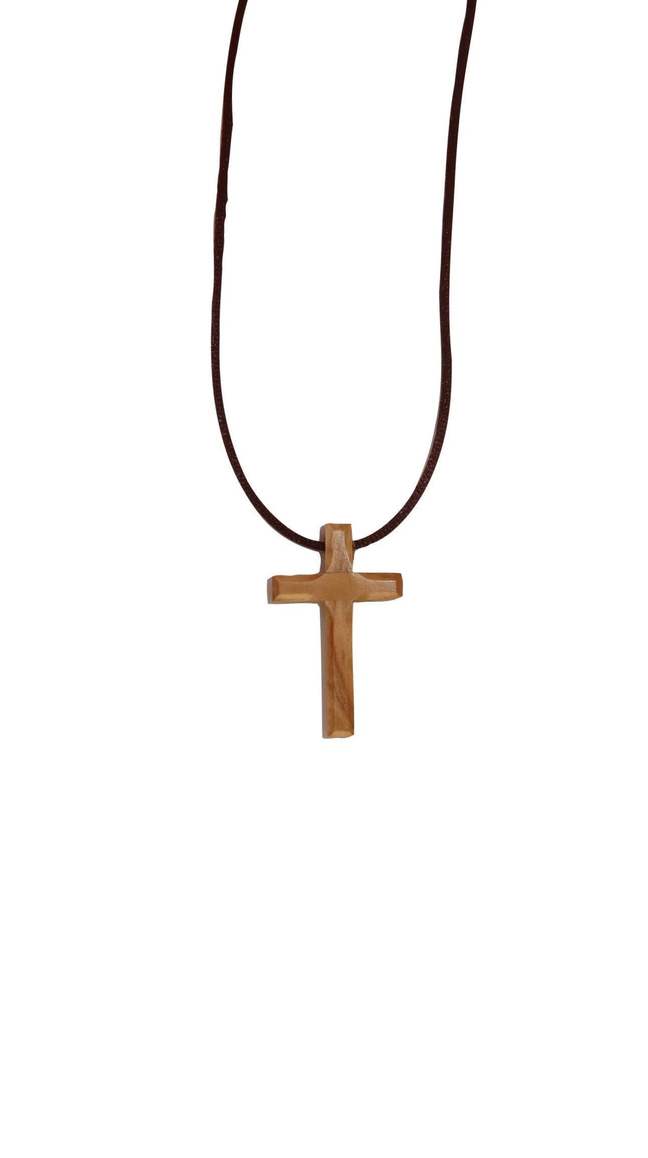 Wooden Cross Pendant