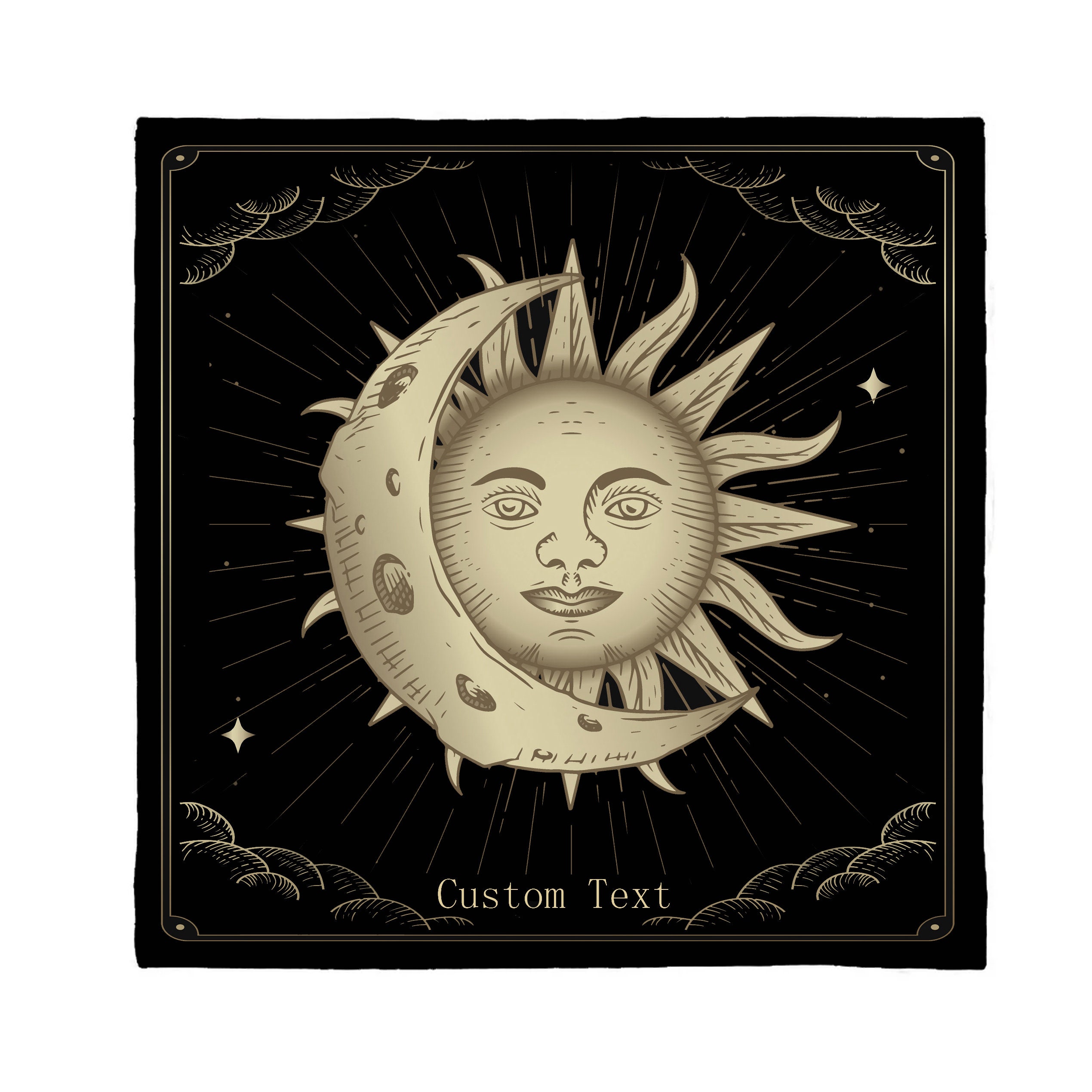 Sun Moon Altar Cloth - Etsy Sun Moon Altar Cloth - Etsy
