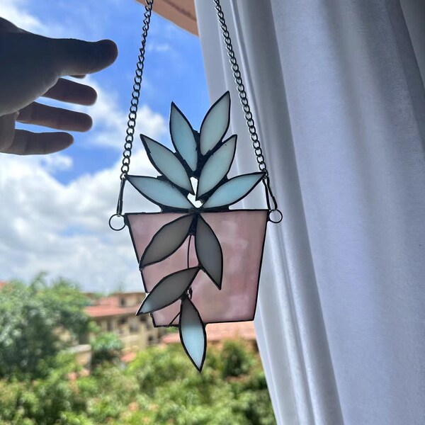 Stained Glass Succulents Etsy