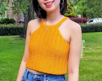 Ya Basic Tank Top - Crochet Basic Tank Top PATTERN - Simple and Beginner-friendly