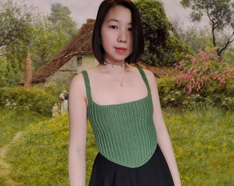 Juliette korset - gehaakt Cottagecore korsetpatroon