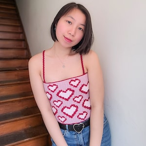 Cora Top/ Bralette - Crochet Y2K Top Pattern (PDF only)