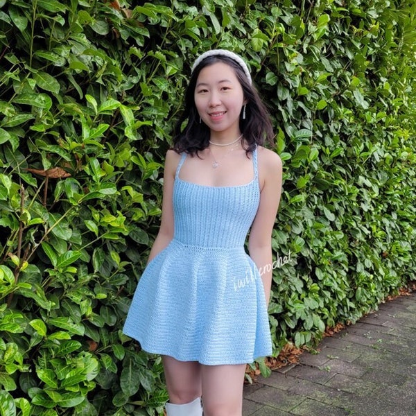 Crochet Cottagecore Corset Dress Pattern: Julianna Dress (PDF ONLY)