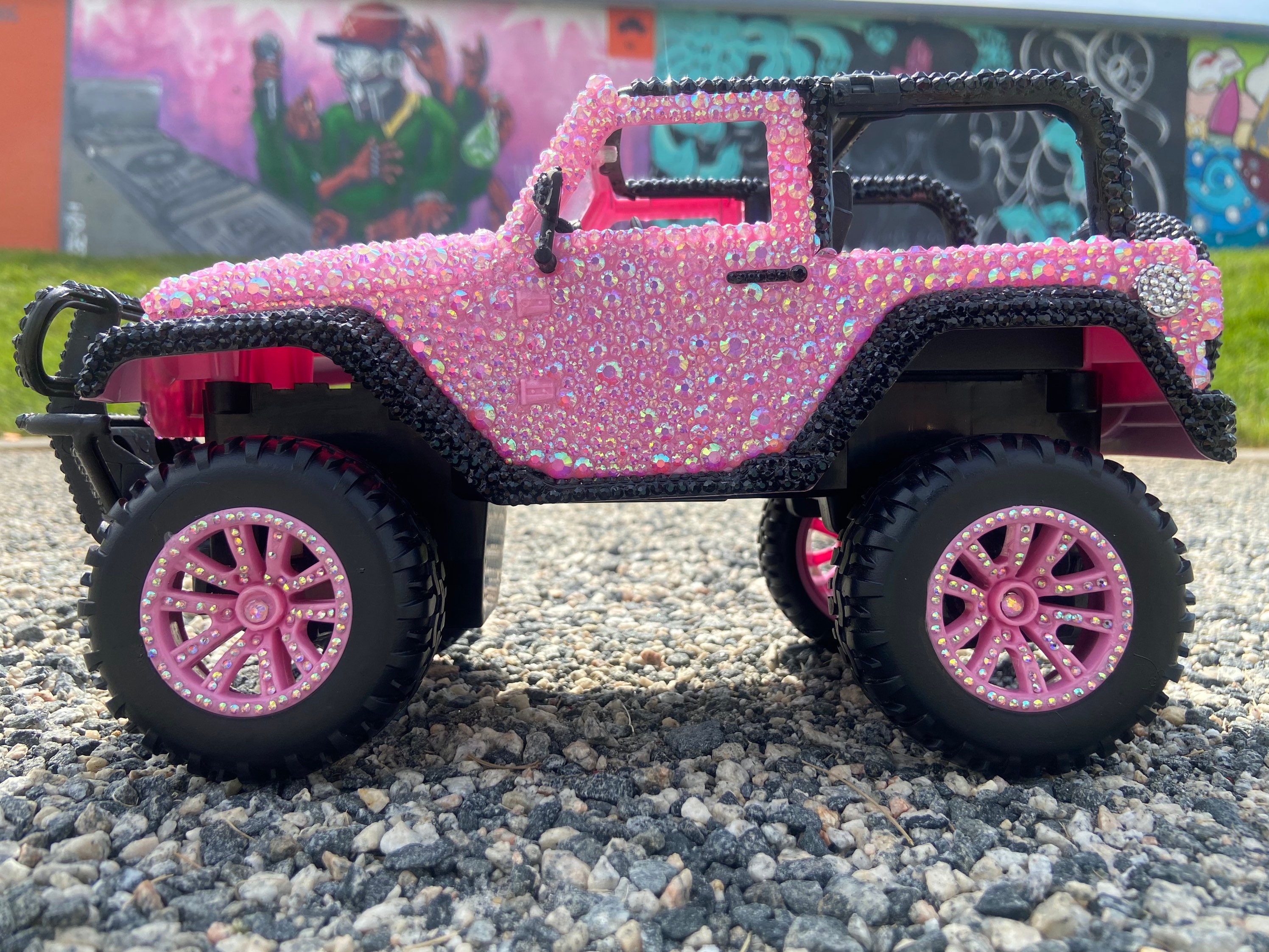 Barbie Jeep Remote Control Car Pink Remote Control Car - Etsy Australia