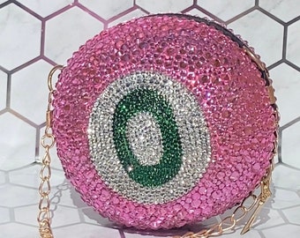 AKA, Alpha Kappa Alpha. Pink and green. Pear16