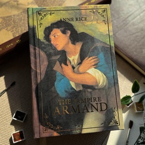Le Vampire Armand, Livre relié personnalisé, Les Chroniques du vampire – Édition spéciale, Fait main, Anne Rice