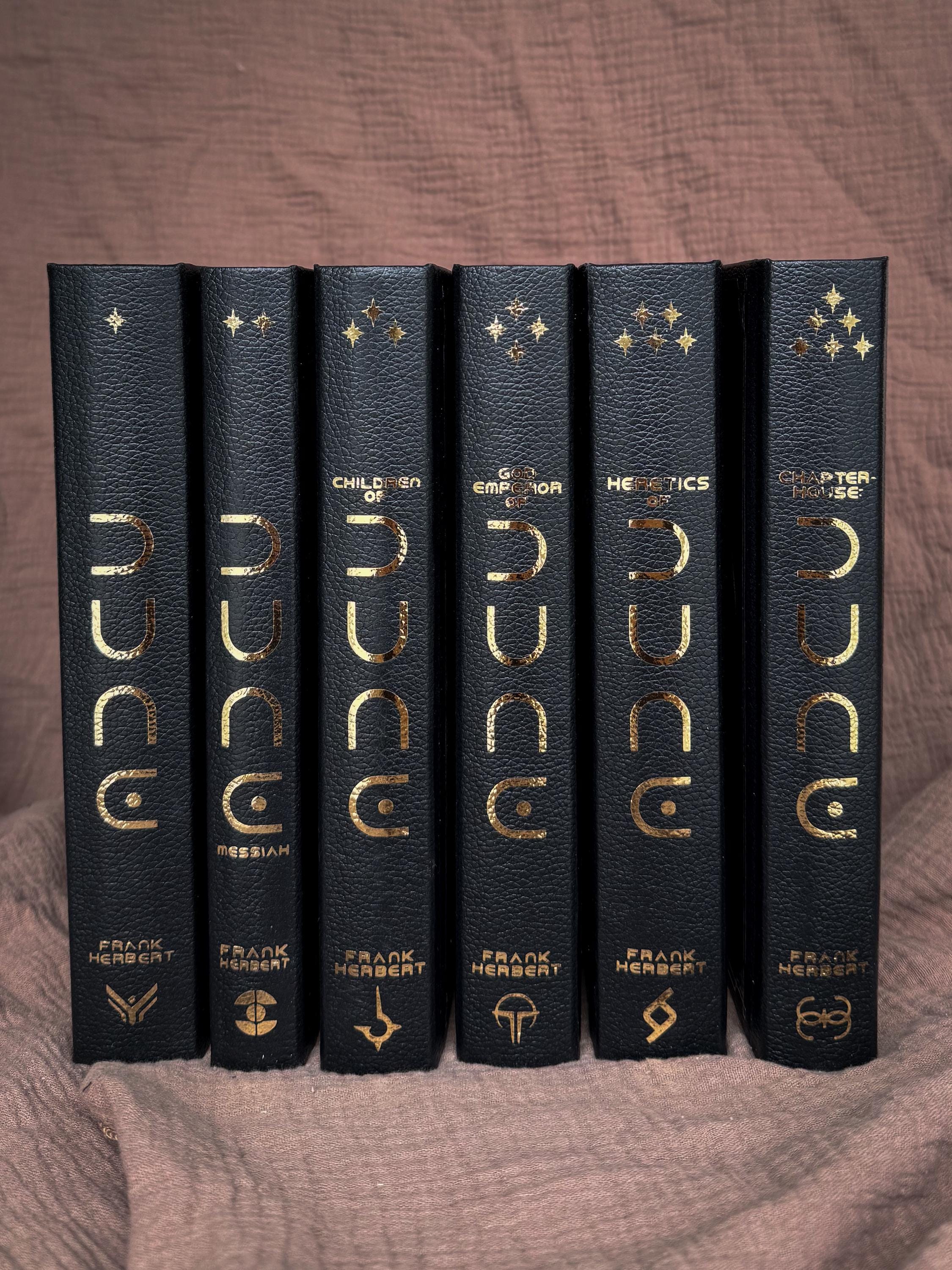 Dune Complete Bookset – Special Edition, Handmade 6 Book