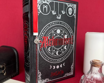 Libro de tapa dura de edición especial alquimizada, encuadernado en cuero, hecho a mano, SenLinYu