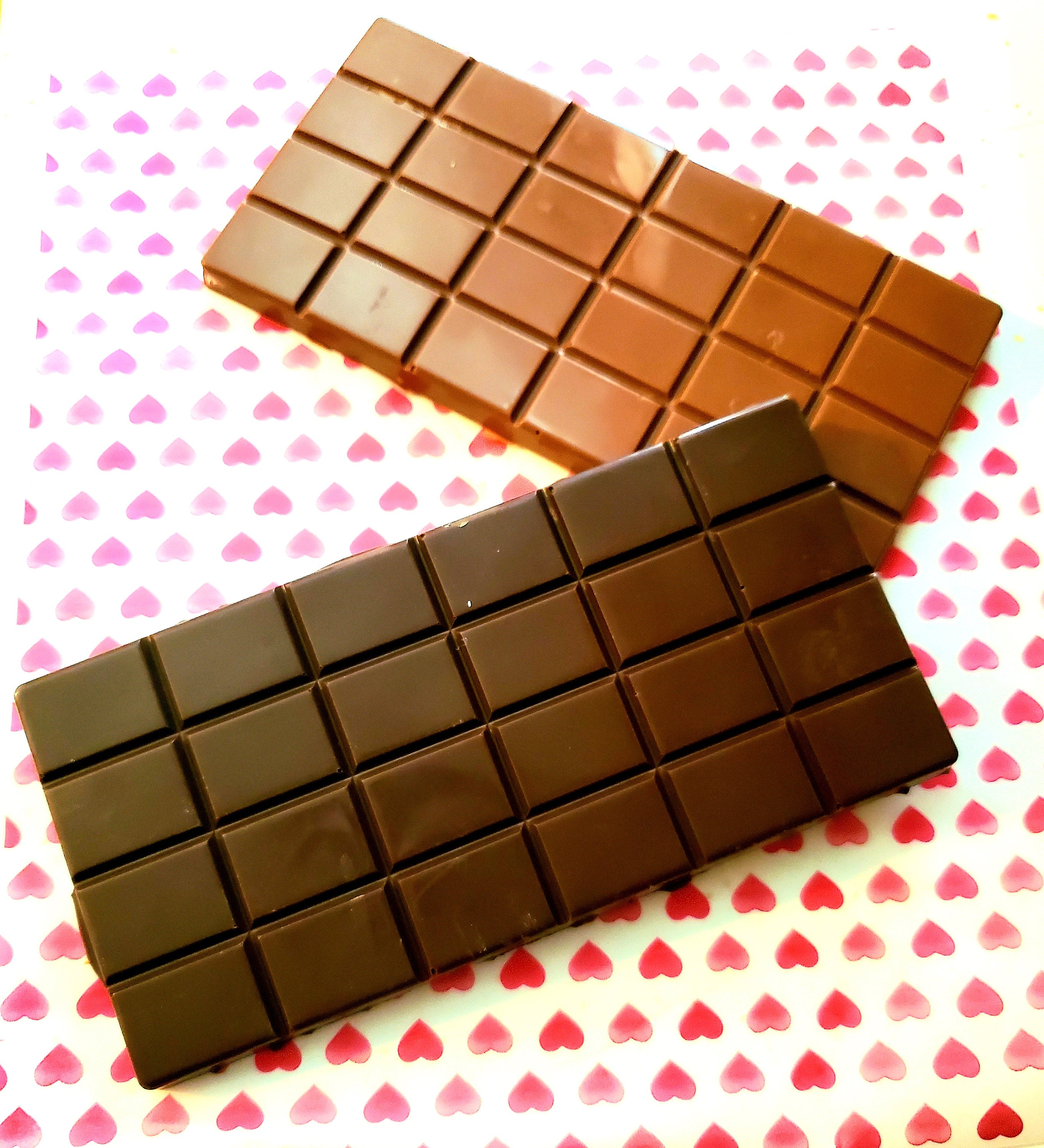 Giant chocolate bar 7 oz - personalized custom logo silicone mold